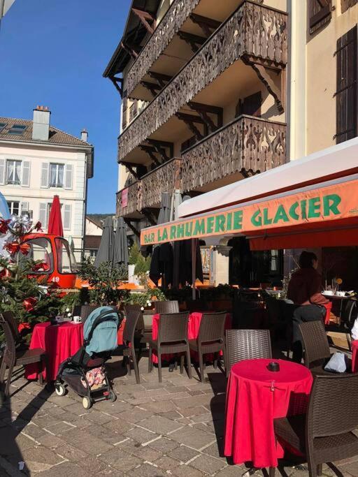 Le Coeur De Gerardmer F2 Plein Centre 4P + Garage Dış mekan fotoğraf